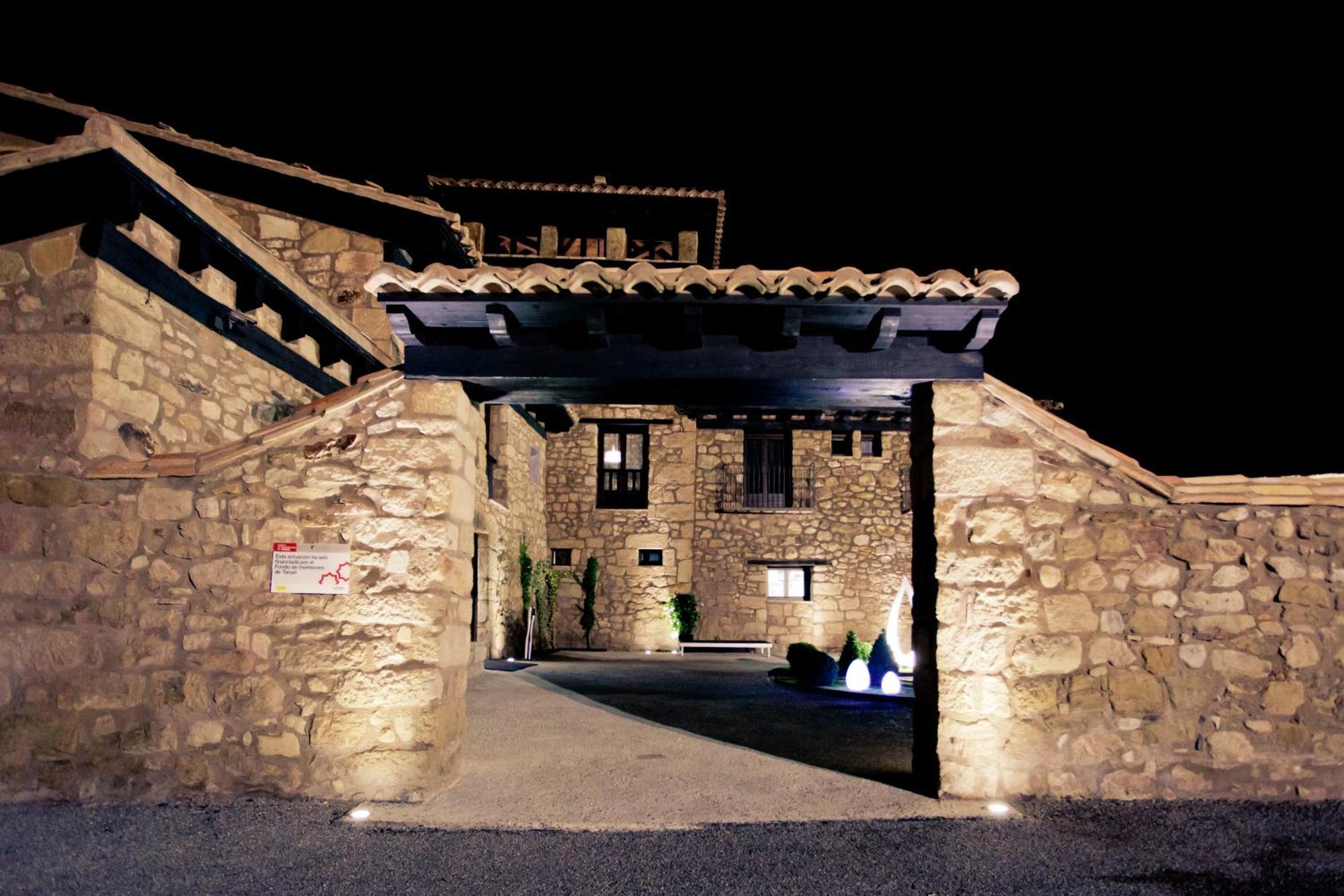 Hotel Restaurante Masia La Torre Mora de Rubielos Dış mekan fotoğraf