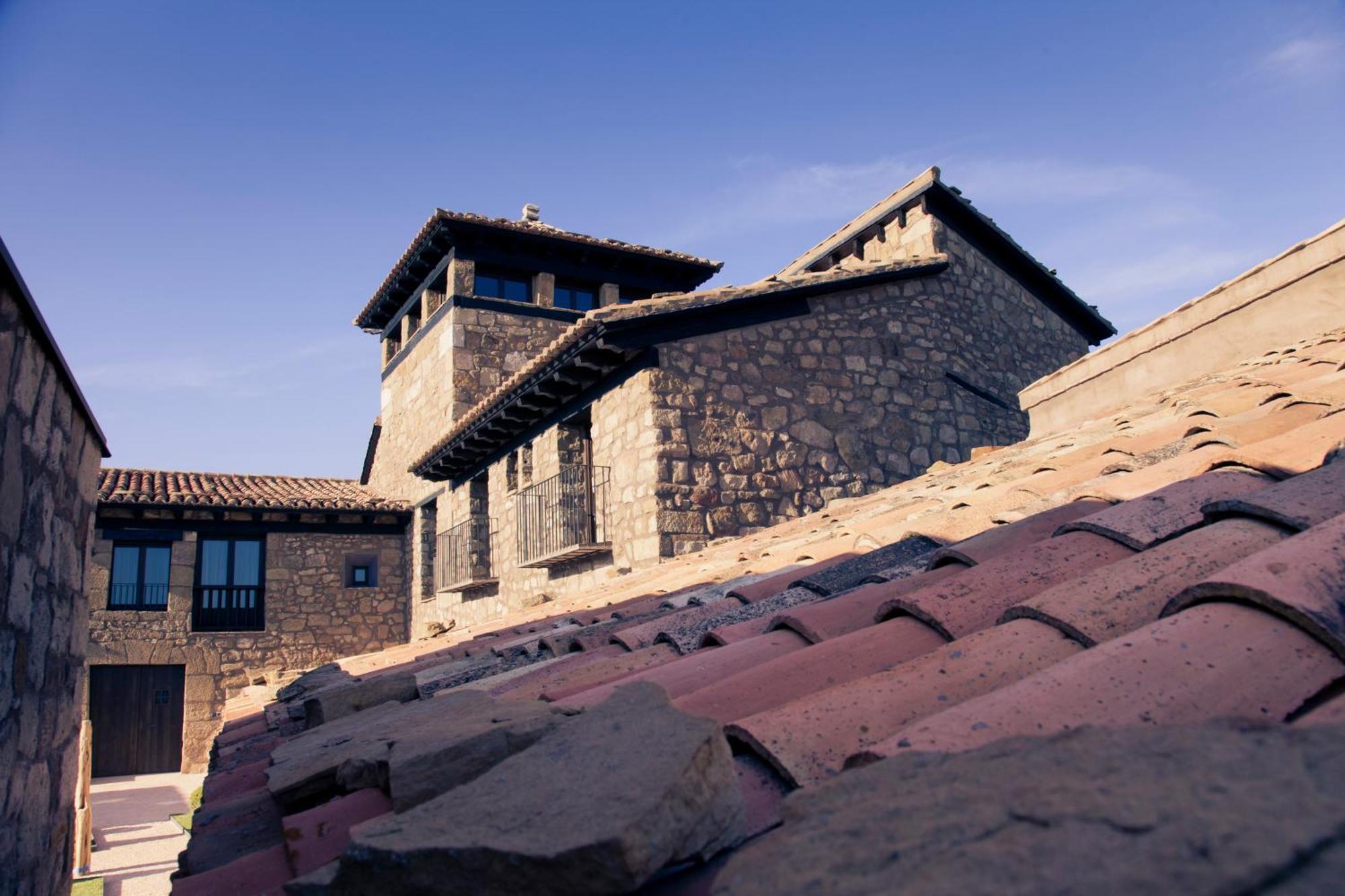 Hotel Restaurante Masia La Torre Mora de Rubielos Dış mekan fotoğraf