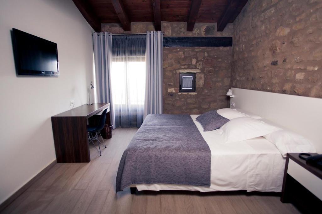 Hotel Restaurante Masia La Torre Mora de Rubielos Oda fotoğraf