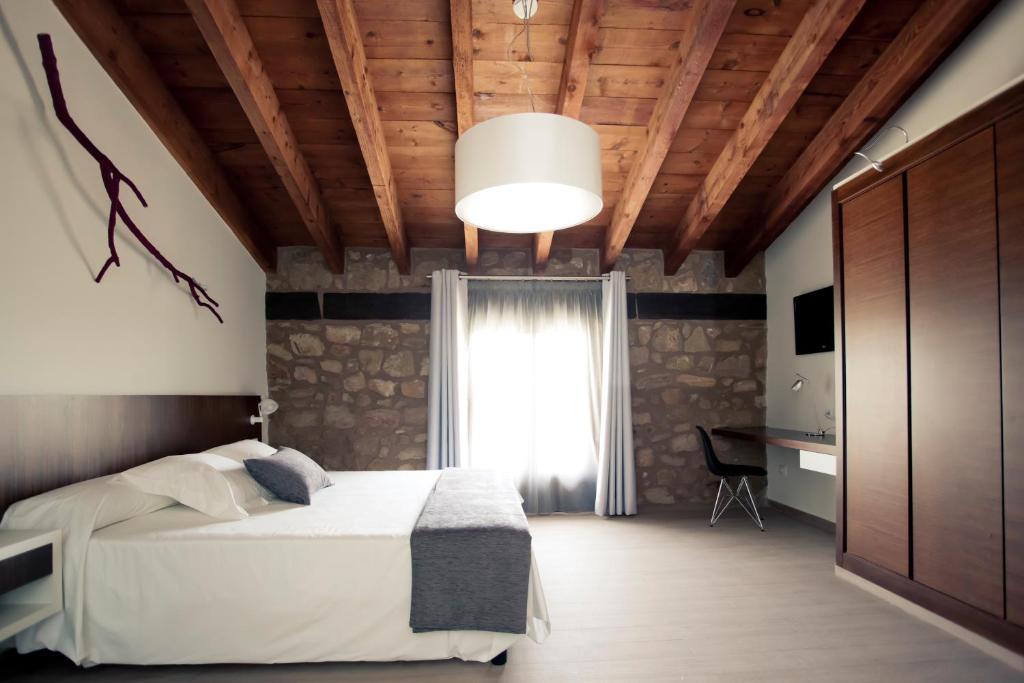 Hotel Restaurante Masia La Torre Mora de Rubielos Oda fotoğraf
