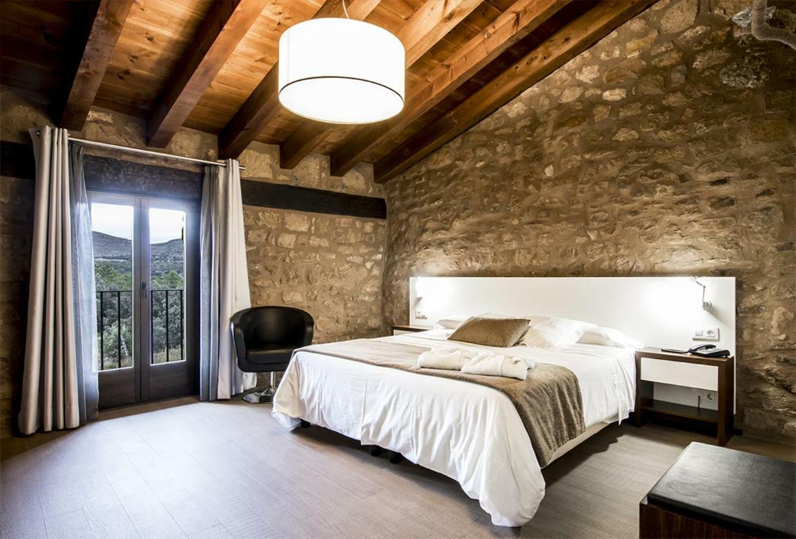 Hotel Restaurante Masia La Torre Mora de Rubielos Dış mekan fotoğraf